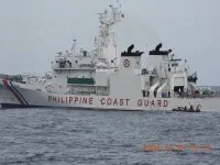 Le patrouilleur BRP Melchora Aquino des gardes-côtes des Philippines