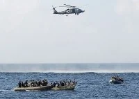 L'US Navy appréhende des pirates