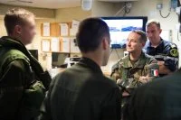 Le Chef d’état-major des armées à bord du porte-avions Charles de Gaulle