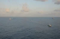 Les bâtiments participant à l’exercice majeur African Nemo 17.8