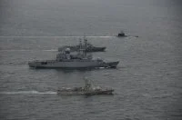 La frégate Prairial s'entraîne avec la marine équatorienne