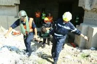 Evacuation de blessés