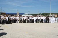 Les membres du GPD Méditerranée et les anciens assistant au 60è anniversaire
