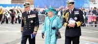 Cérémonie de mise à l’eau du HMS Queen Elisabeth