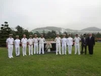 La frégate Prairial en escale à Busan
