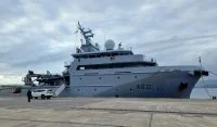 Le d'Entrecasteaux en escale à Port-Vila (Vanuatu)