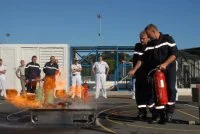 Aire d'entraînement Ã  la sécurité â€œLa Fournaiseâ€