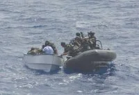 L'équipe de visite du De Grasse intercepte des pirates présumés