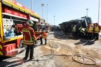 L'intervention des marins-pompiers