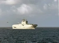 Le porte-hélicoptères Dixmude