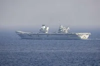 Le porte-aéronefs britannique HMS Queen Elizabeth