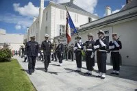 Le chef d’état-major de la marine rencontre son homologue américain
