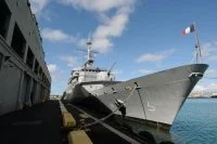 La frégate Prairial fait une escale à Honolulu