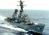 L'USS Buchanan en 1989