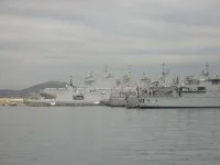 Le port militaire de Toulon