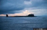 Le sous-marin russe Severodvinsk en surface