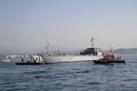 Le CDIC Hallebarde devant Théoule sur mer
