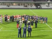 Match entre le Rugby club de la Marine nationale (RCMN) et le Rugby club de l’armée de Terre