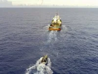 Interception d'un navire transportant 2,4 t de drogue
