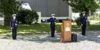 Prise de commandement de la compagnie de fusiliers marins BRIERE