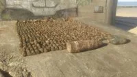 Les munitions retrouvées à Oye-Plage