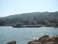 La Rapière et le Tonkin sur la plage de Golfe-Juan