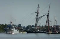 Le BIN Glycine accueille l’Hermione dans sa ville marraine