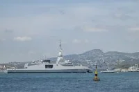 La frégate Amiral Ronarc’h à Toulon