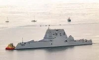 Le destroyer américain USS Michael Monsoor, classe Zumwalt