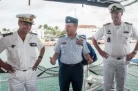 Première rencontre des commandants des 3 task groups permanents des Antilles