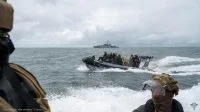 Opération de police des pêches au large des côtes guyannaises
