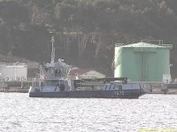 Barge flottante