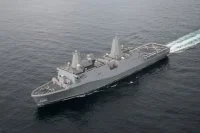 Le transport de chalands de débarquement USS John P. Murtha