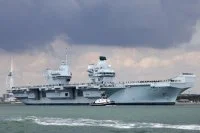 Le porte-avions britannique HMS Prince of Wales