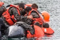 Exercice d’aguerissement pour les nouvelles promotions d’officiers de marine