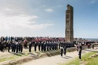 Cérémonie en hommage aux marins qui ont péri en mer