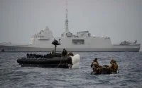 Exercice Tarpon sur la FREMM Provence au large de Djibouti