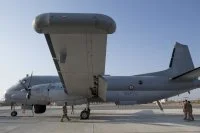 Un avion de patrouille maritime Atlantique 2 sur la base aérienne projetée au Levant