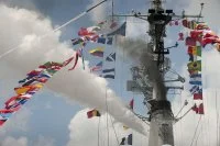 Dernier jet de vapeur pour la Jeanne d'Arc