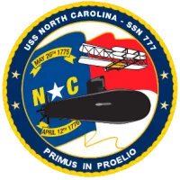 Le logo de l'USS North Carolina