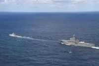 Le patrouilleur outre-mer Auguste Bénébig et la frégate JDS Shimokita