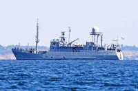 Le navire collecteur de renseignement ukrainien Simferopol