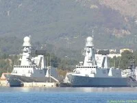 L'Andrea Doria et le Forbin