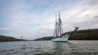 La goélette Belle Poule en rade de Brest