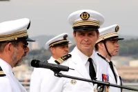 Prise de commandement du BPC Mistral