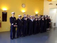 La délégation du La Fayette assiste à la remise de diplômes