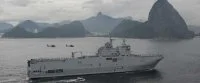 Le BPC Mistral à Rio de Janeiro