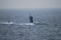 L'USS Hartford après la collision