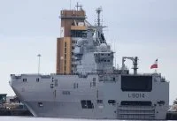 Le Tonnerre en escale au Cap (Afrique du Sud)