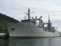 Le Patiño, pétrolier-ravitailleur de la marine espagnole
